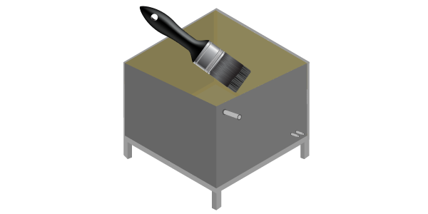Waterproofing application illustration