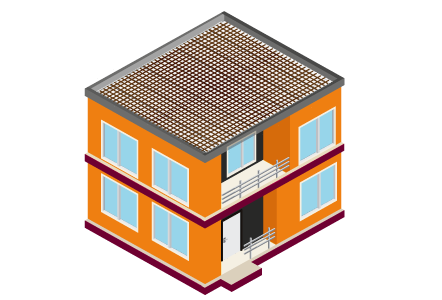 Concrete voids repair illustration