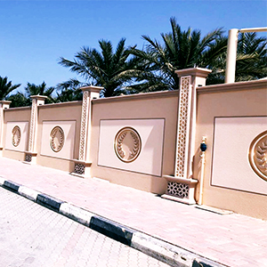 New Boundary Walls For Residential Projects