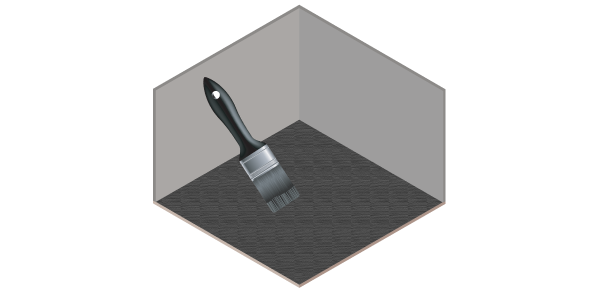 Concrete voids repair illustration