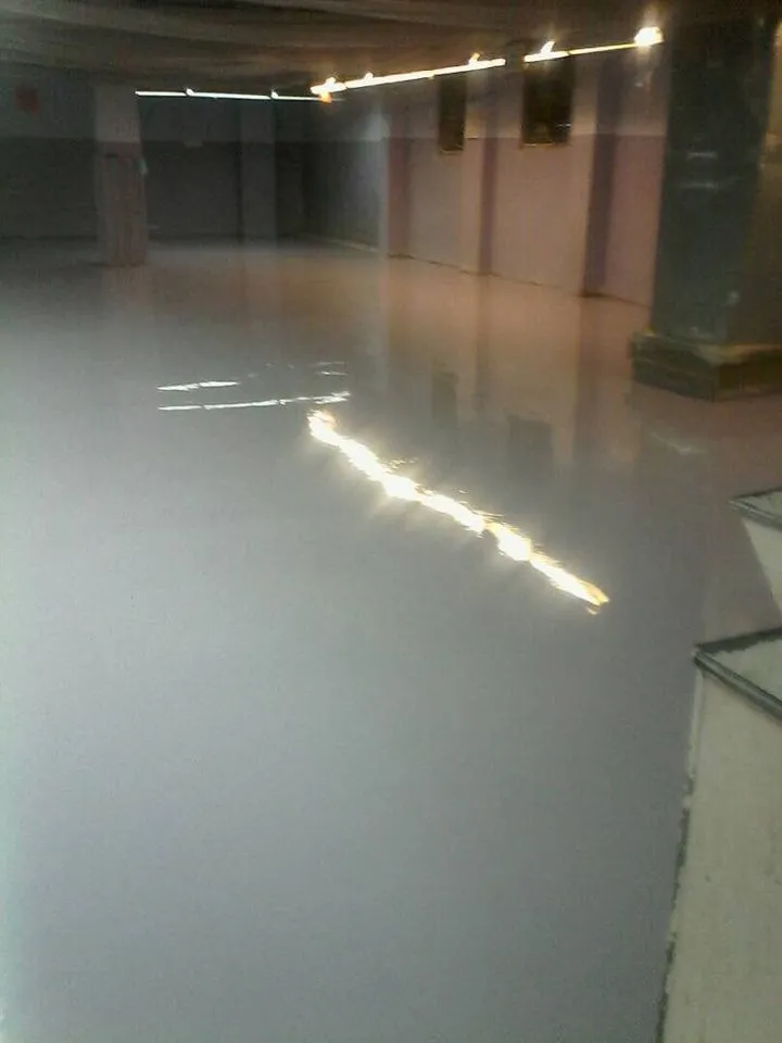Epoxy Flooring Textile Factory