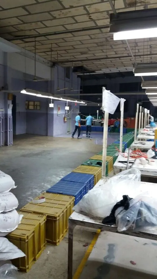 Epoxy Flooring Textile Factory