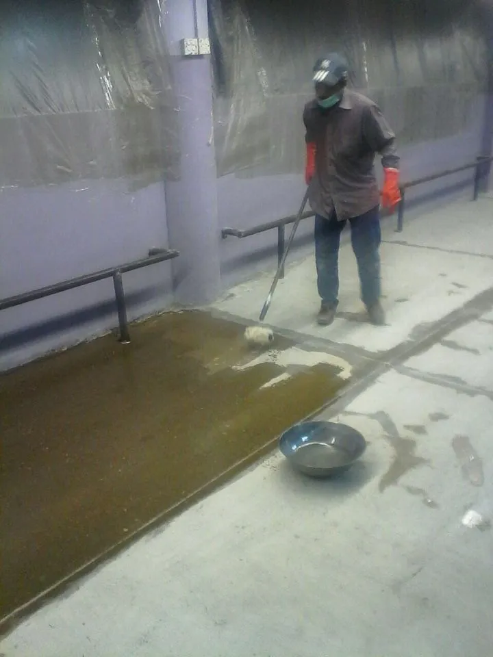 Epoxy Flooring Textile Factory