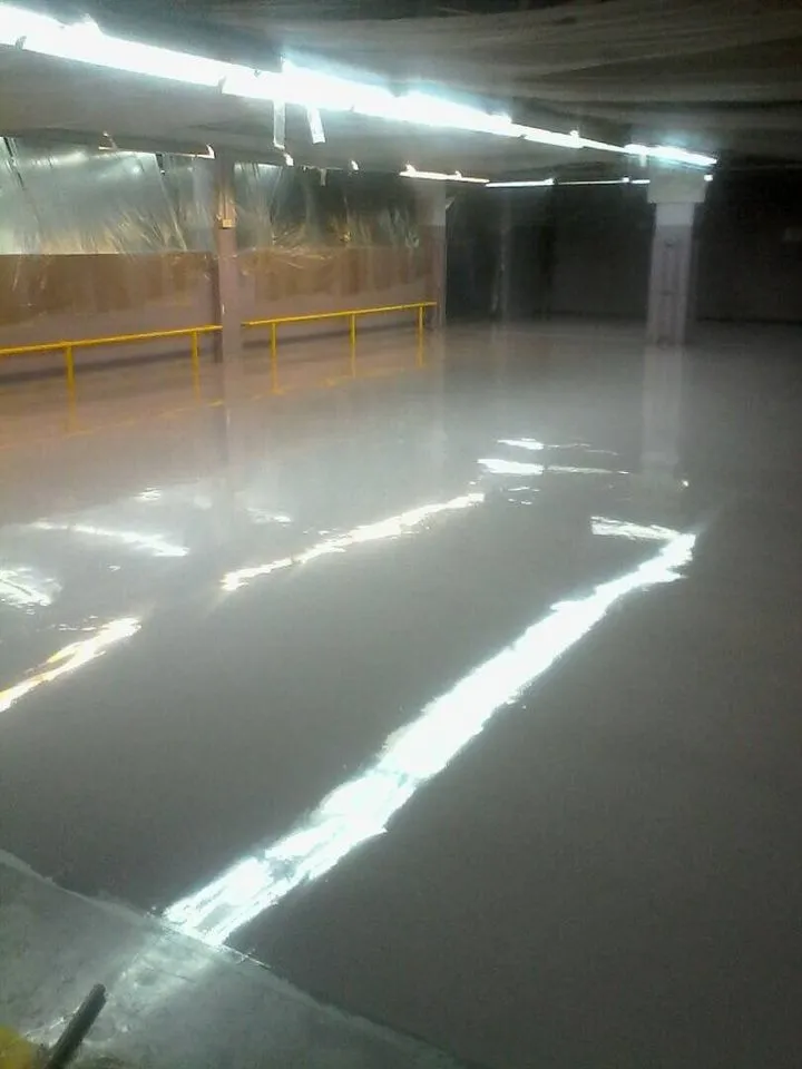Epoxy Flooring Textile Factory