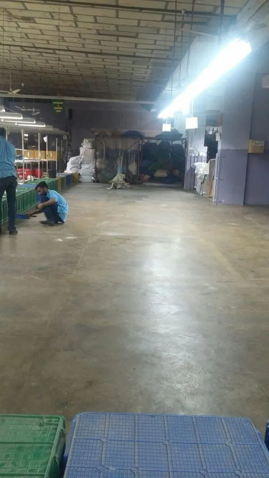 Epoxy Flooring Textile Factory