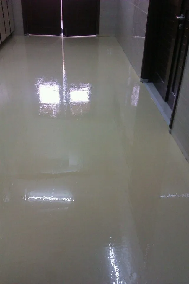 Epoxy Flooring Textile Factory