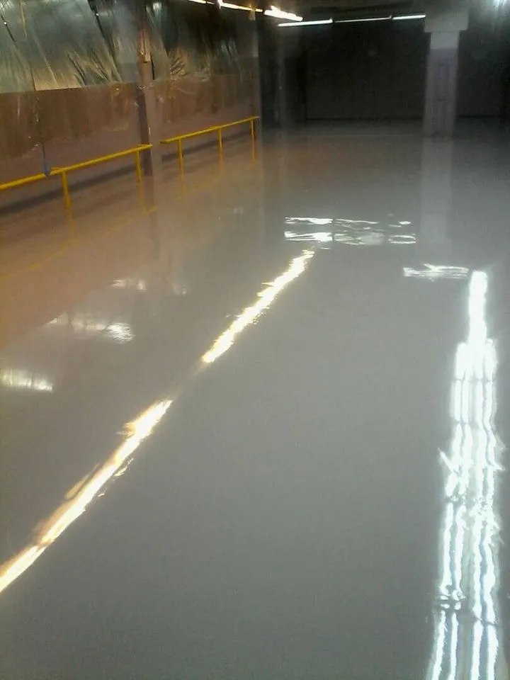 Epoxy Flooring Textile Factory