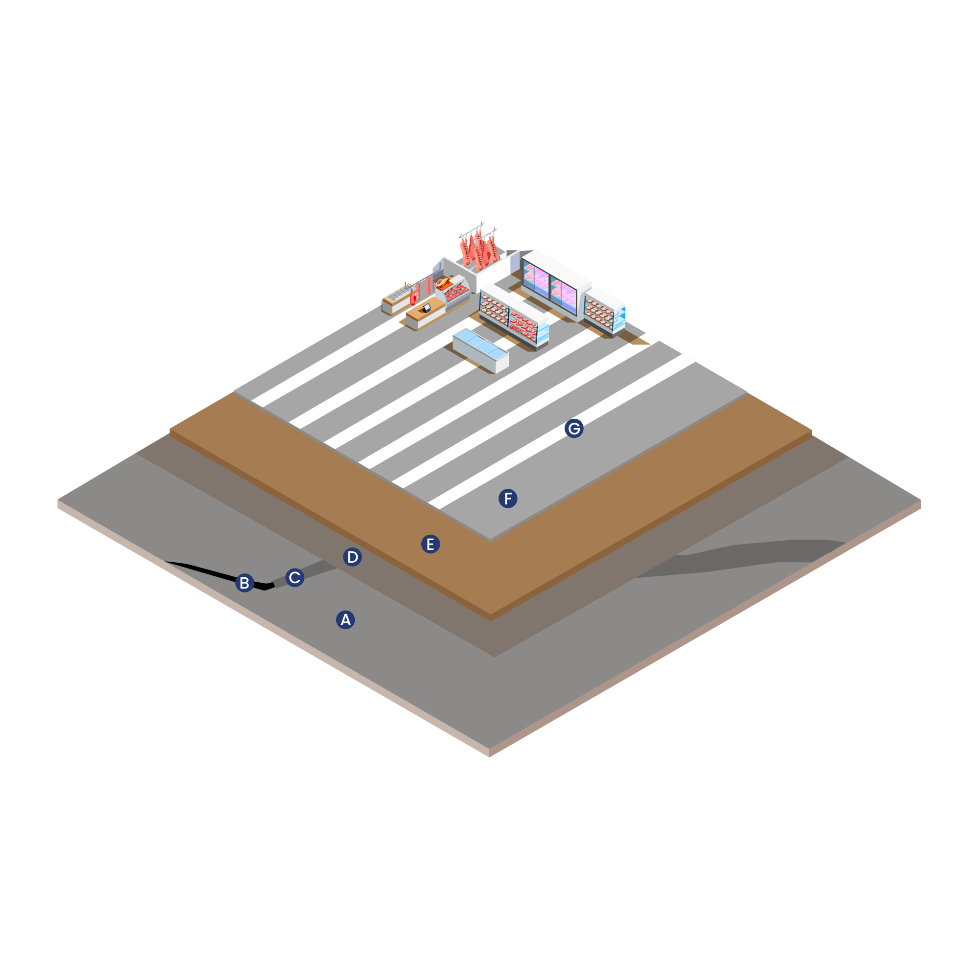 Epoxy Flooring System for – Cold Storage & Freezer Rooms